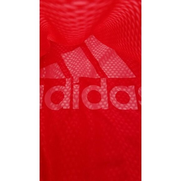 Adidas Coral Hidden Logo Jersey Style Dress Size M - Picture 7 of 13